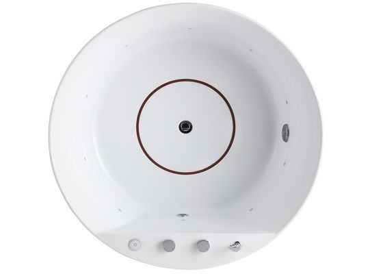 スタイリッシュなラドド E-8022 マッサージバスタブ LEDの下部ライトストライプ