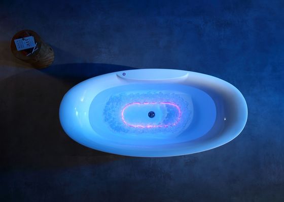 LEDの下部ライトのバスタブ バブルバスタブ 隠されたLEDバブル
