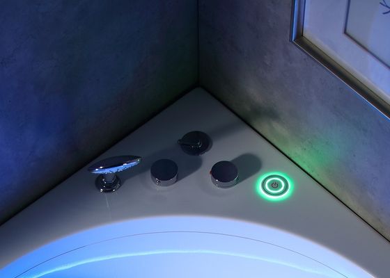プレミアム ラドド E-8005B コーナー マッサージ バスタブ ウォーターフォール 音楽 LEDライト