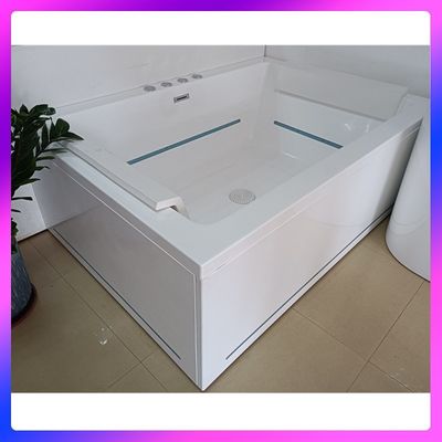 ラドド E-8042 2人用 アクリル式長方形の浴槽 LEDストライプマッサージジェット